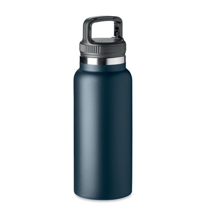 MO6773-85Cleo Large Doppelwandige Flasche 970 ml_ Marineblau