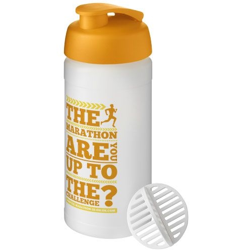 PF210702-4Baseline Plus 500 ml Shakerflasche_ orange_klar mattiert