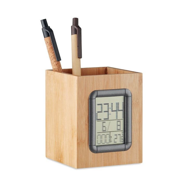 MO6289-40Manila Stiftehalter Bambus_ Holz
