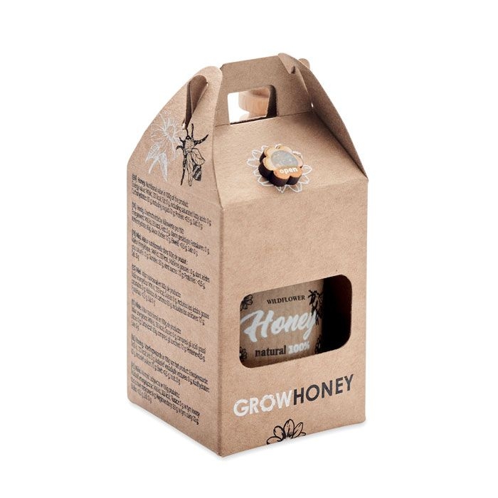 MO6440-40Dauber Wildblumenhonig-Set 50g_ holz