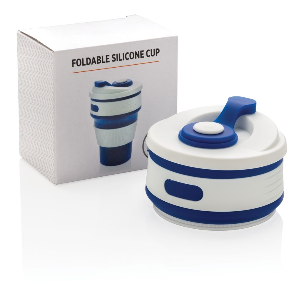 XDP432.60-5faltbarer Silikon-Becher_ blau