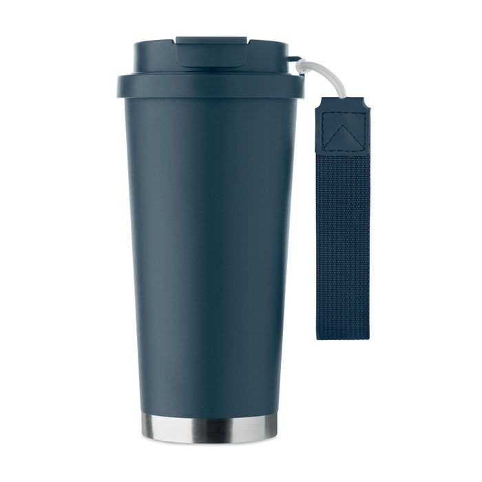 MO2662-85Topaz Large Doppelwandiger Trinkbecher 500m_ marineblau