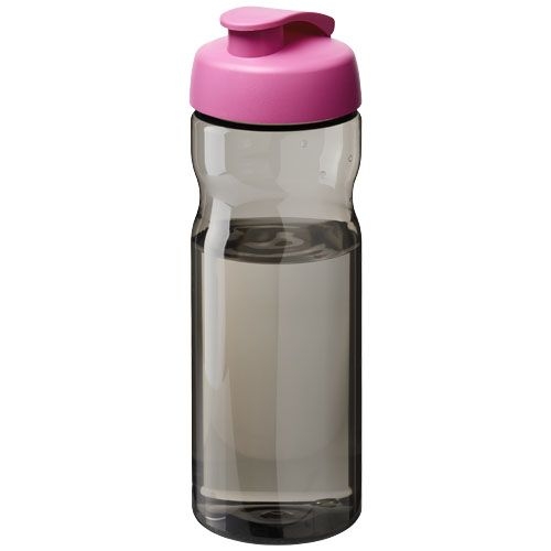 PF210097-9H2O Active® Eco Base 650 ml Sportflasche mit Klappdeckel_ kohle_magenta PF210097-9H2O Active® Eco Base 650 ml Sportflasche mit Klappdeckel_ kohle_magenta