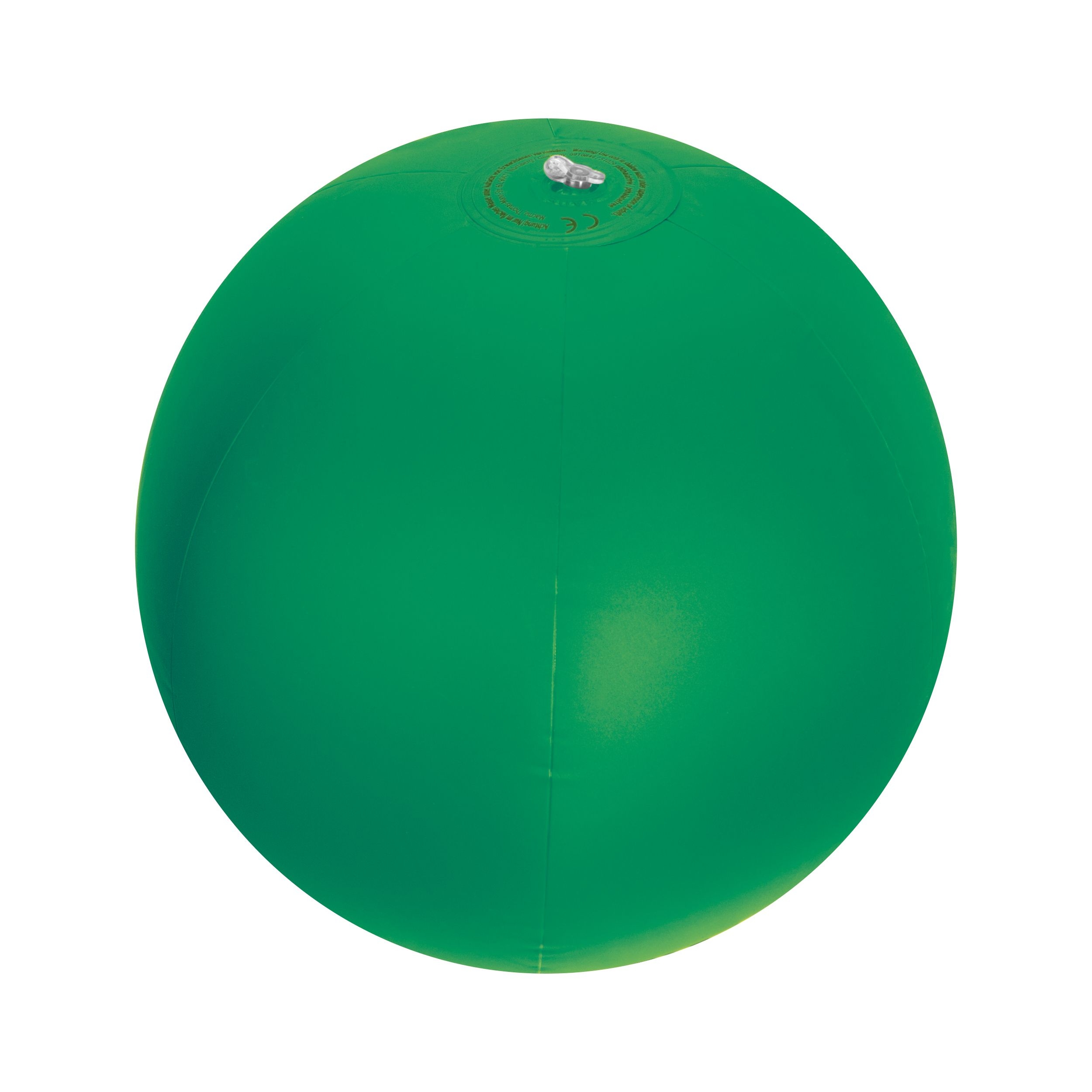 MA51029-09Strandball aus PVC mit einer Segmentlaenge von 40 cm_ gruen MA51029-09Strandball aus PVC mit einer Segmentlaenge von 40 cm_ gruen