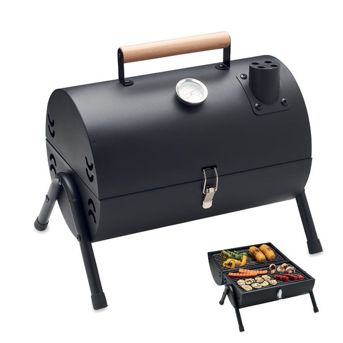 MO2160-03Chimey Tragbarer BBQ Grill_ schwarz