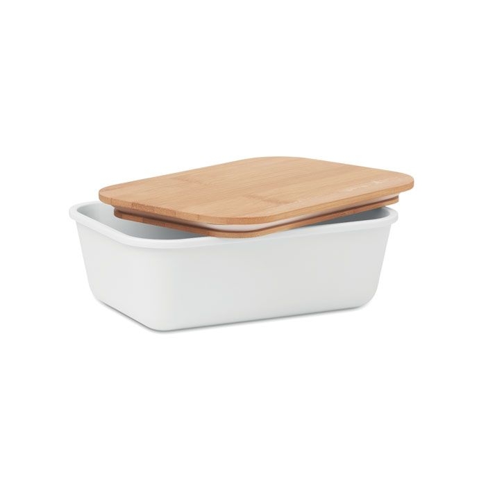 MO6240-06Thursday Lunchbox mit Bambus-Deckel_ weiss