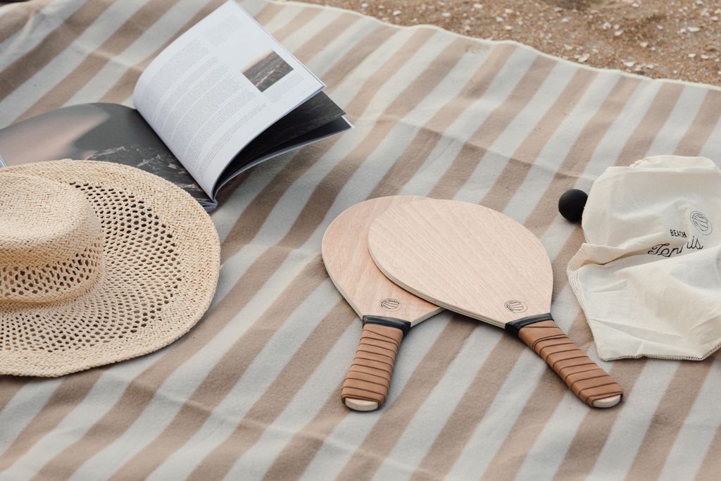 XDV453000-9Vinga Colos Beach-Tennis-Spiel_ braun