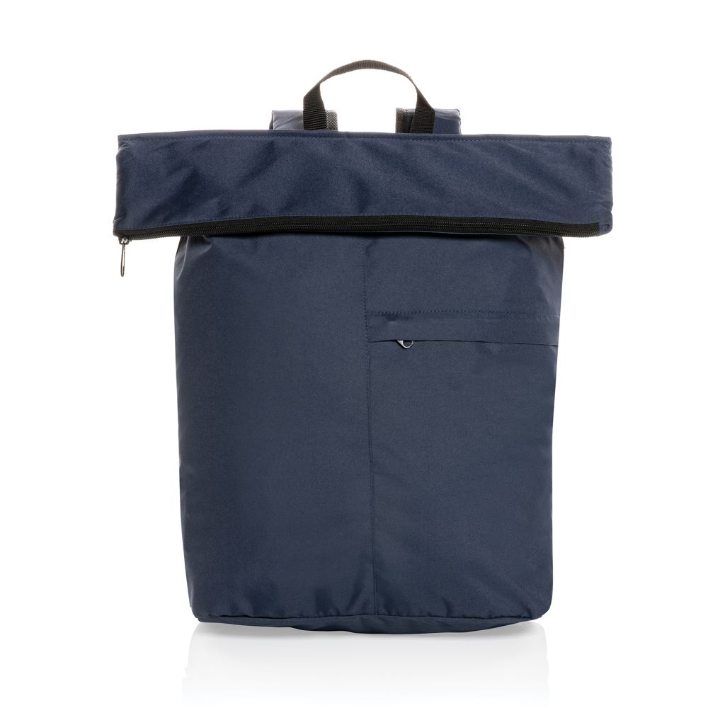 XDP763.17-5Dillon AWARE™ RPET faltbarer Lightweight-Rucksack_ navy blau