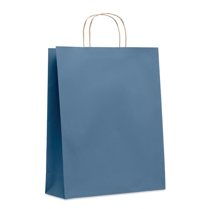 MO6174-04Paper Tone L Papiertuete_ gross 90 g_m²_ Blau