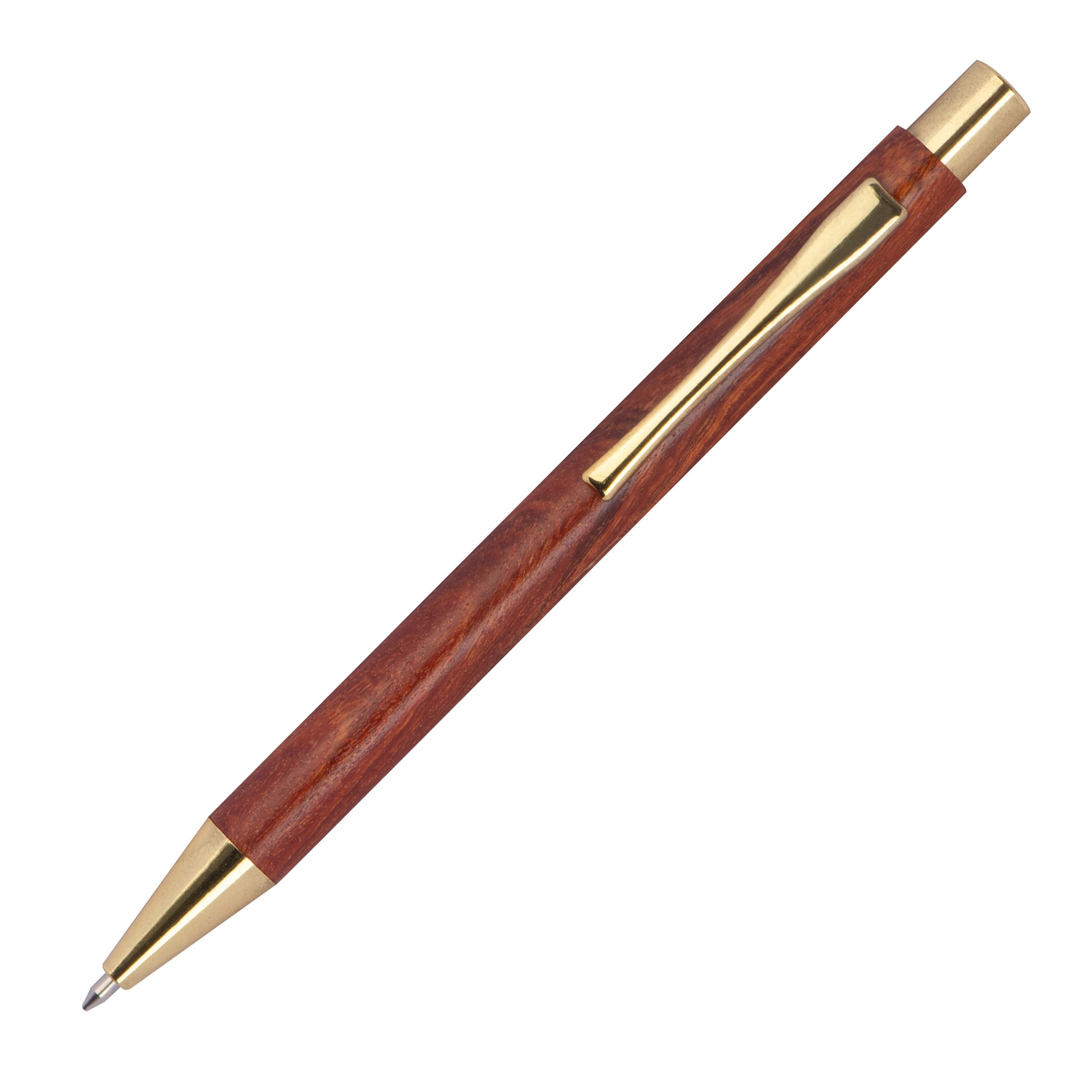 MA12190-01Holzkugelschreiber mit goldenen Applikationen_ braun