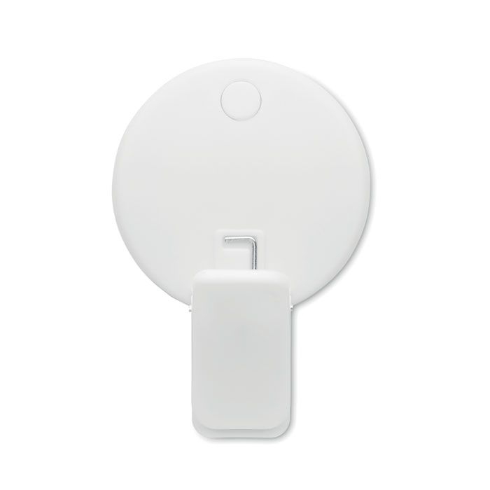 MO6595-06Pinny Selfie-Ringlicht mit Clip_ Weiss