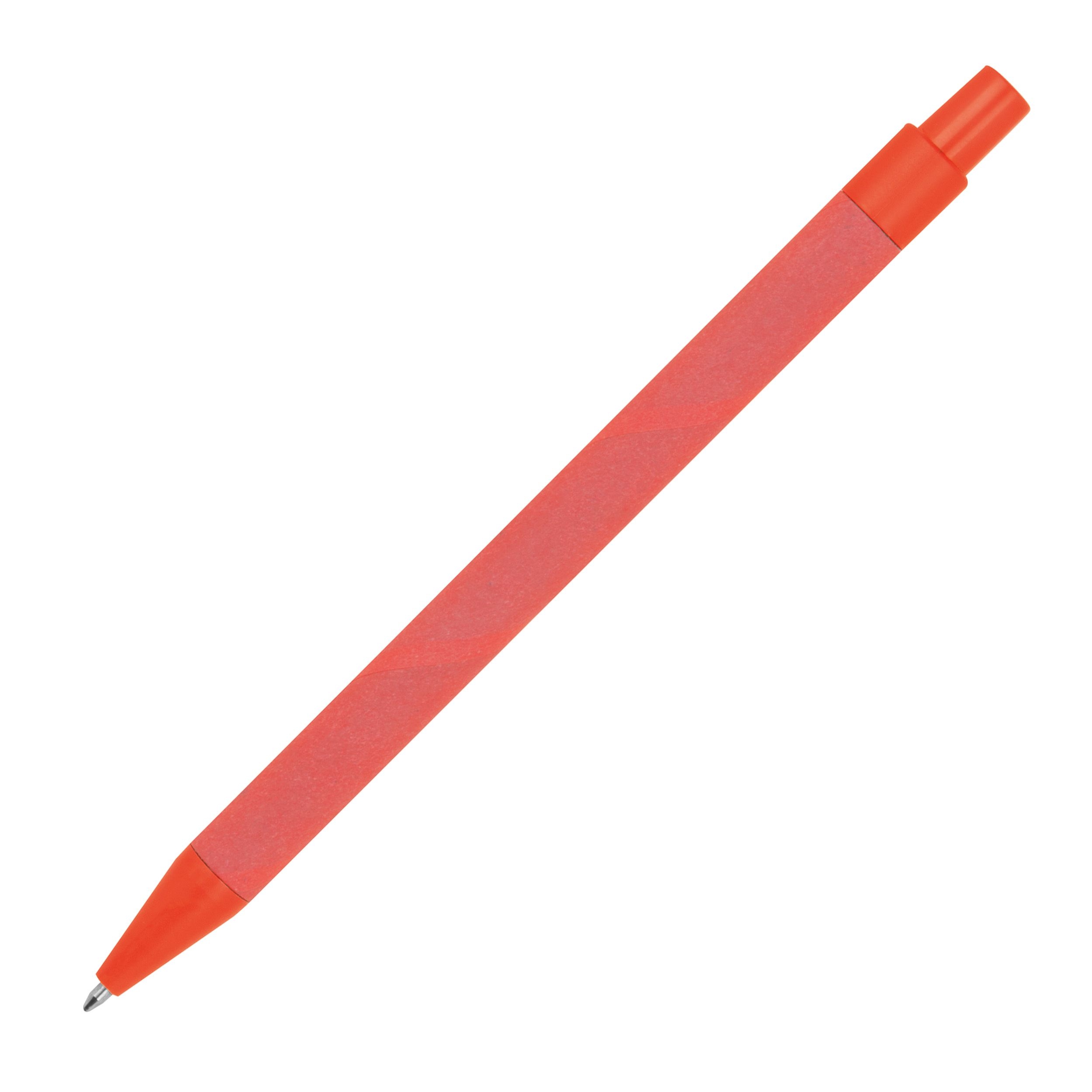 MA12565-05Kugelschreiber aus Papier und Mais_ rot
