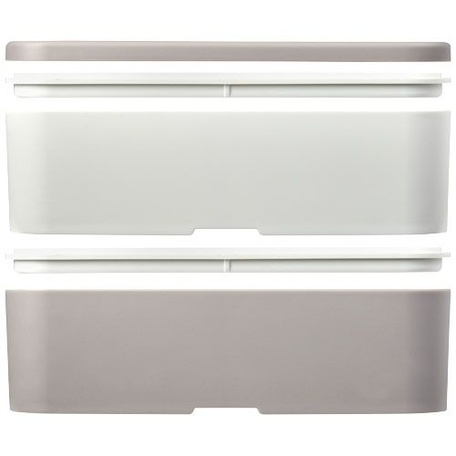 PF210182-7MIYO Renew 700_700 ml Doppel-Lunchbox_ kieselgrau_elfenbeinweiss_weiss