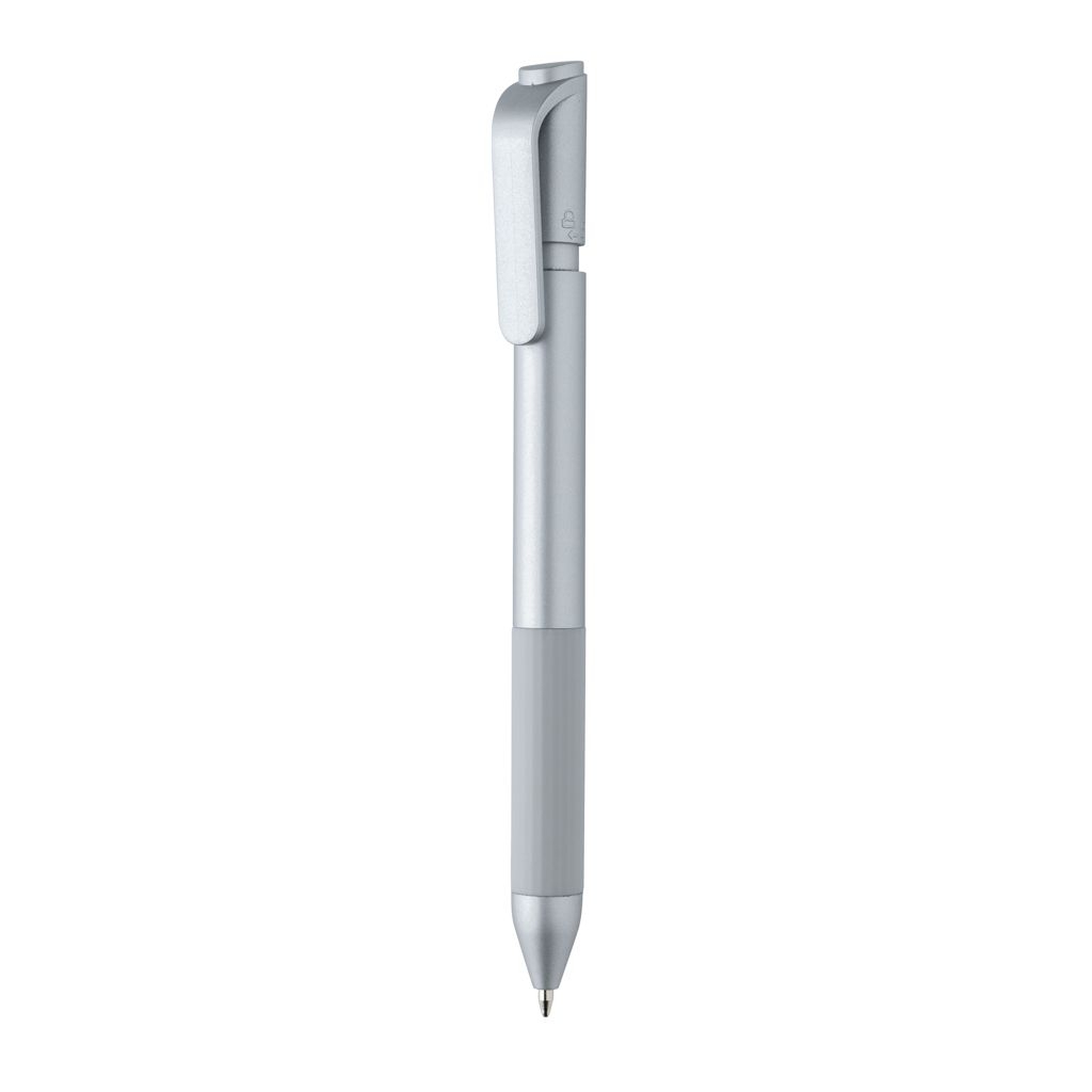 XDP611.18-2TwistLock Stift aus GRS-zertifiziert recyceltem ABS_ silber