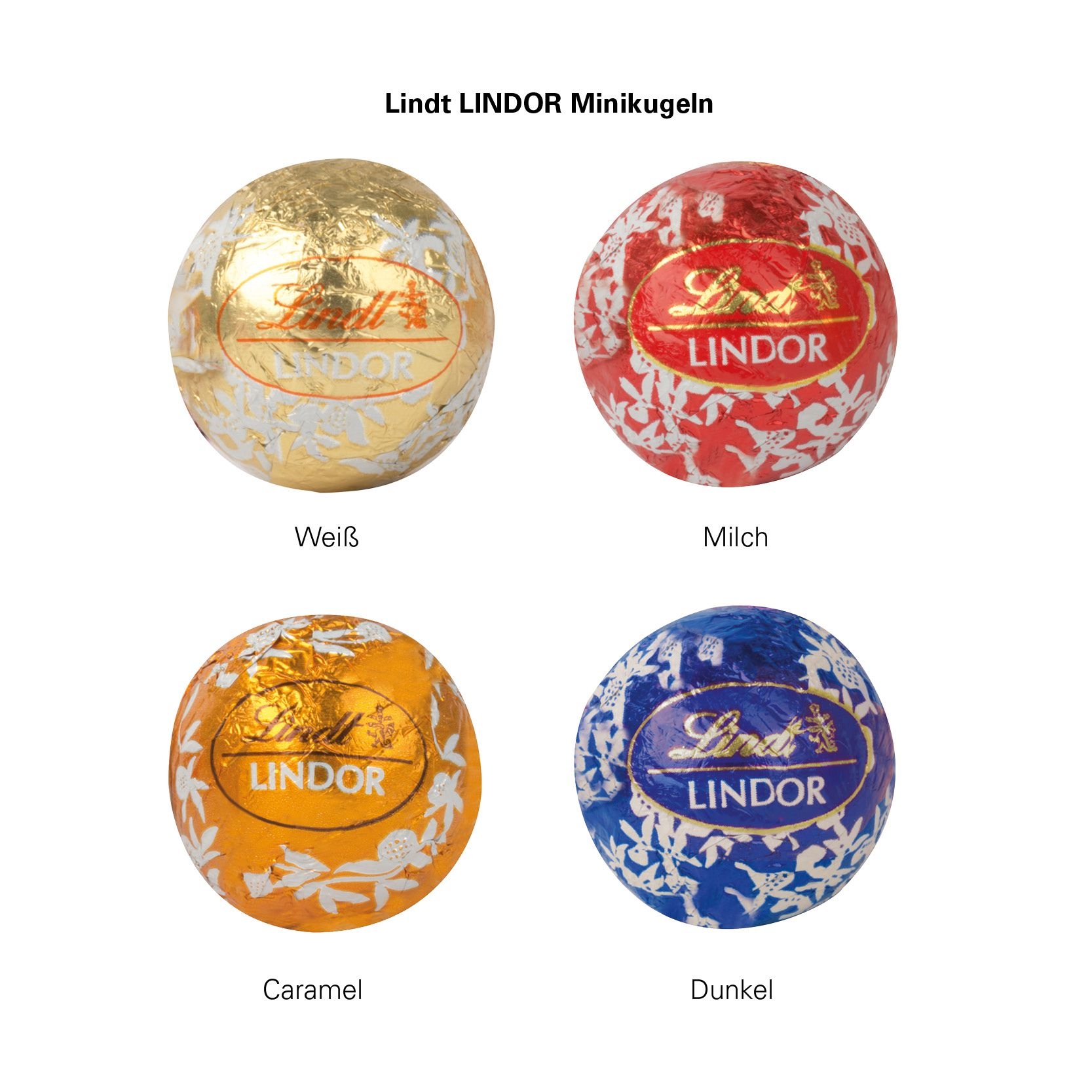 JG20155-1Adventspyramide Lindor_ Lindor Milch Kugeln