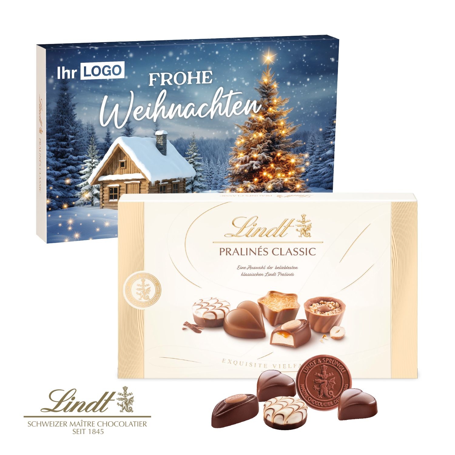 CD91581Lindt Pralinés Classic