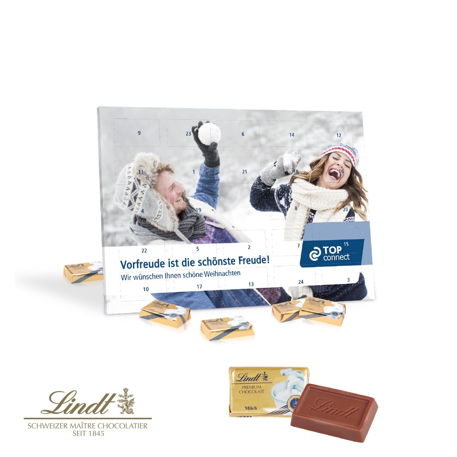 CD95314-01Tisch-Adventskalender Lindt _Select Edition_ Motiv-Vorlage