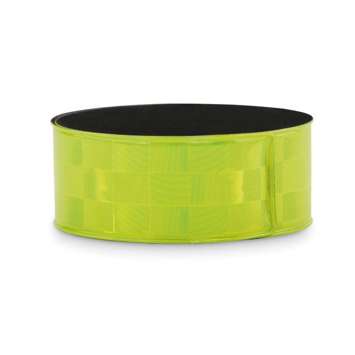 Enrollo + Snap-Reflektorband 32x3cm, gelb