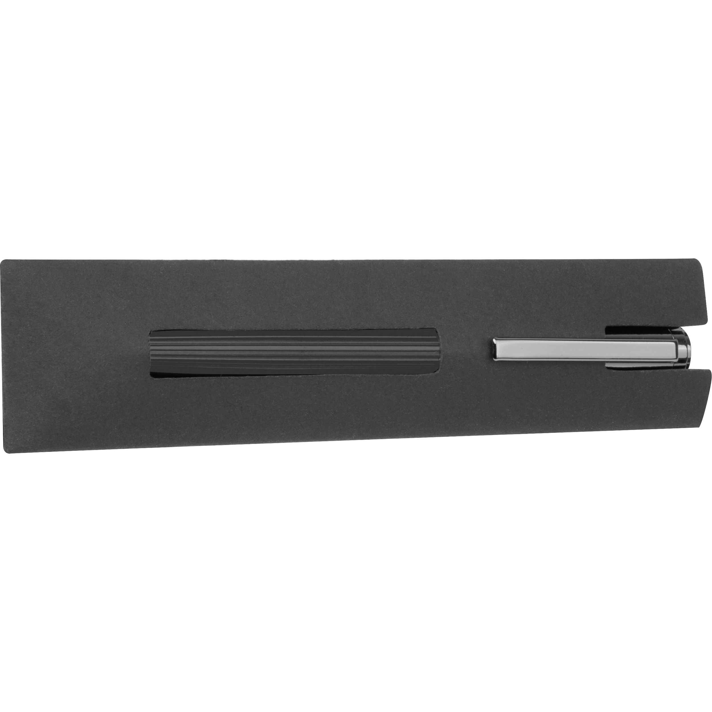 MA15491-03CrisMa Kugelschreiber mit geriffelter Griffzone SIENNA_ schwarz