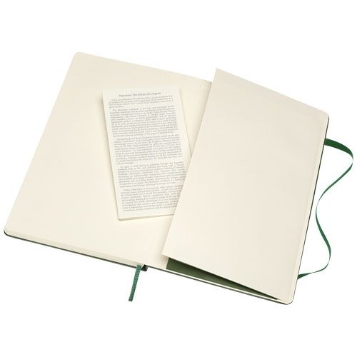 PF107151-11Moleskine Classic Hardcover Notizbuch L – liniert_ myrtengruen
