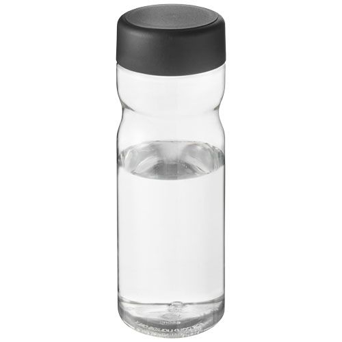 PF210438-10H2O Active® Base Tritan™ 650-ml-Sportflasche mit Drehdeckel_ transparent klar_schwarz PF210438-10H2O Active® Base Tritan™ 650-ml-Sportflasche mit Drehdeckel_ transparent klar_schwarz