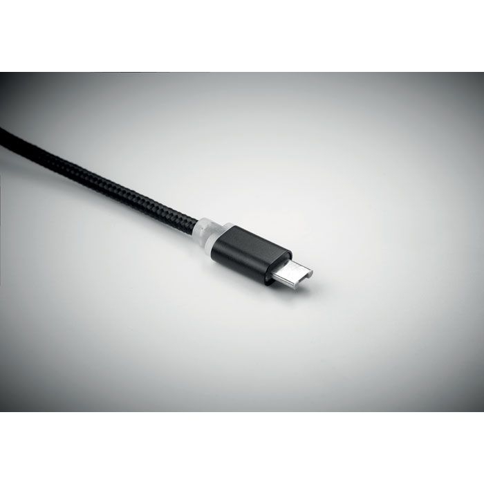 MO9292-03Rizo Schluesselring mit Kabel-Set_ Schwarz