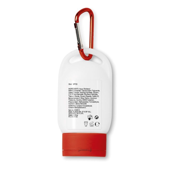 MO8512-05Suncare Sonnencreme_ Rot