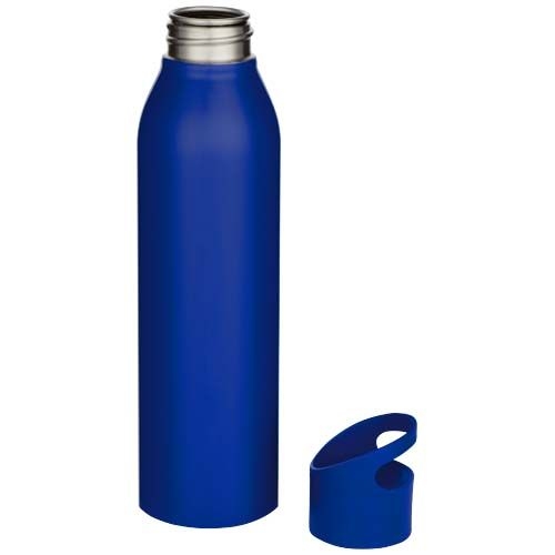 PF100868-4Sky 650 ml RCS-zertifizierte_ einwandige Trinkflasche aus recyceltem Edelstahl_ blau