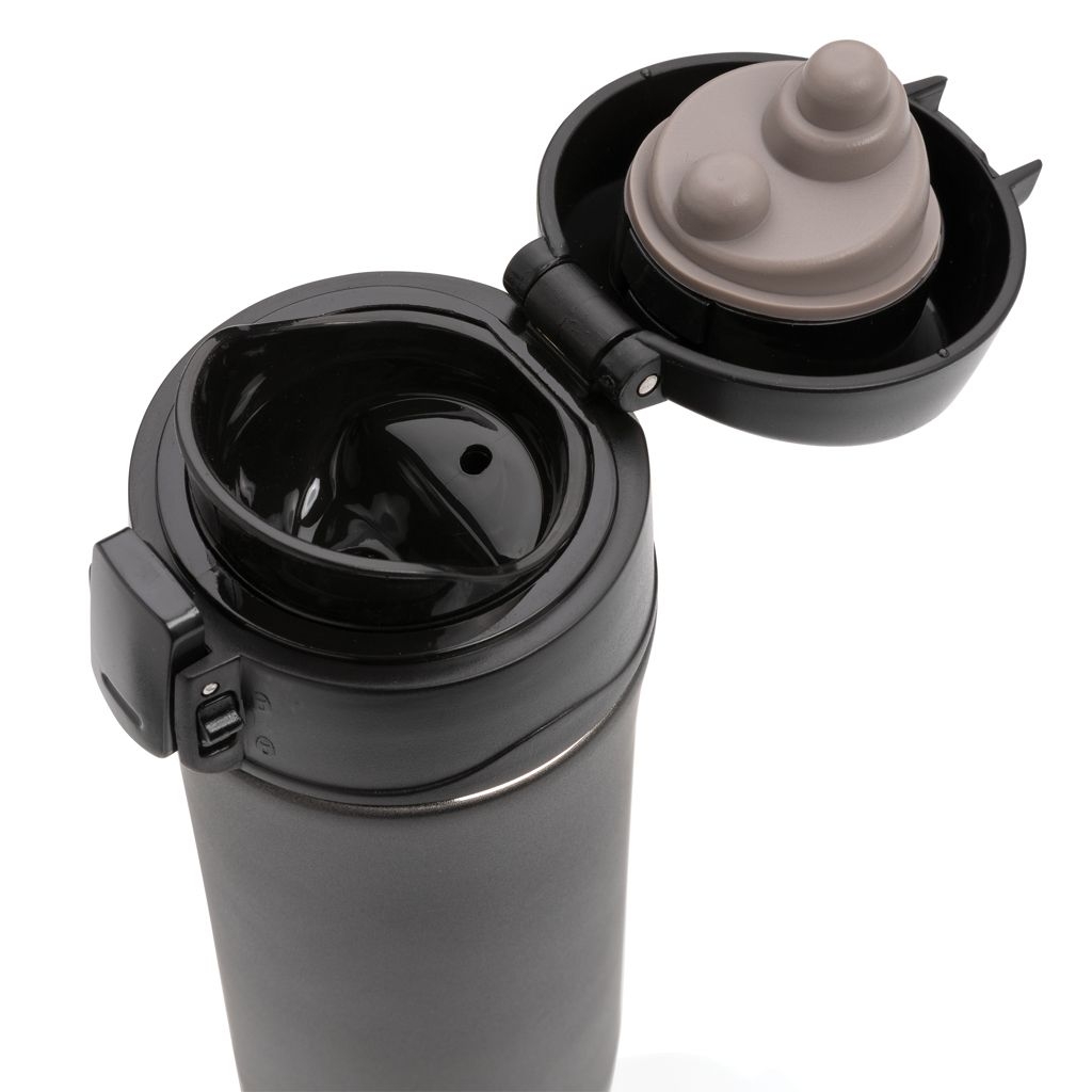 XDP432.76-1Metallic Easy-Lock Vakuum-Becher_ schwarz