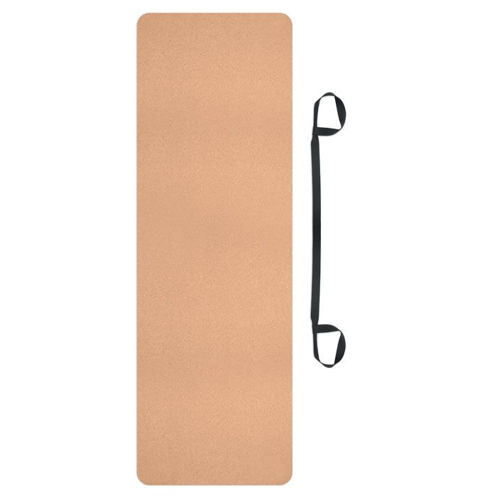 MO6267-13Savasana Yoga Matte Kork_ Beige
