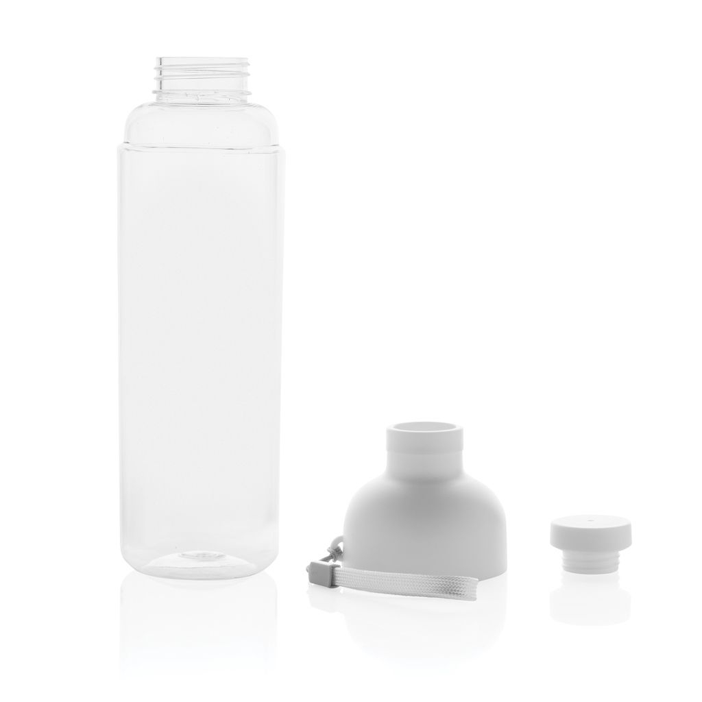 XDP437_01-3Impact auslaufsichere Wasserflasche aus RCS recyc. PET 600ml_ weiss