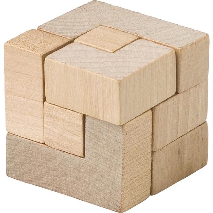GI749996-11Wuerfelpuzzle aus Holz Amber_ brown