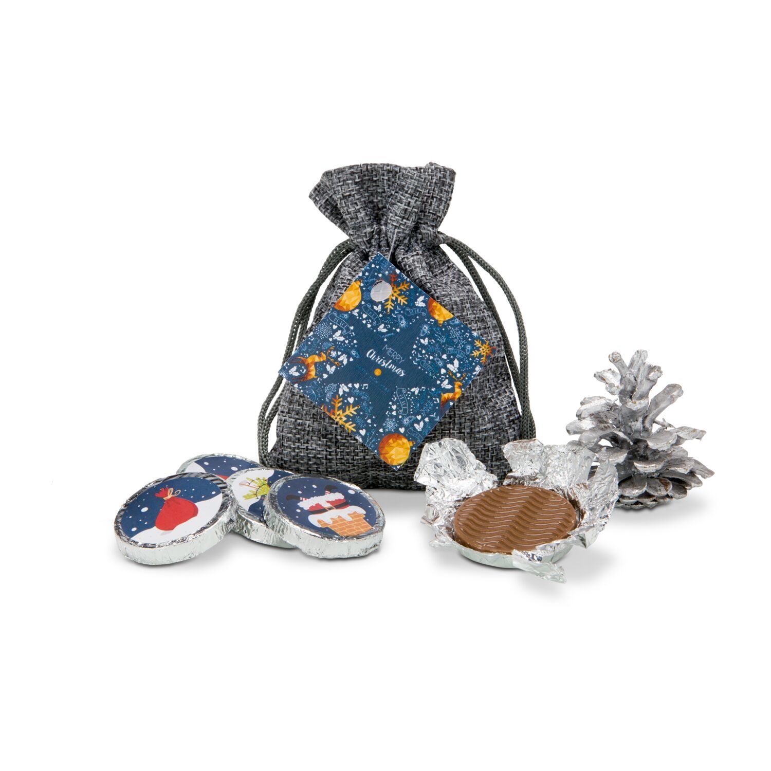 RP2084Das Praesent_ Weihnachts-Schokotaler