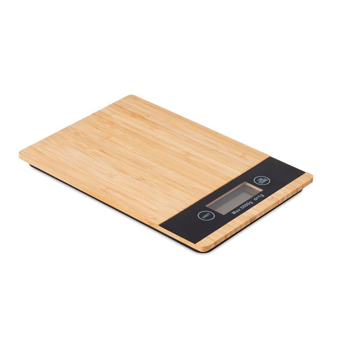 MO6245Precise Digitale Kuechenwaage Bambus