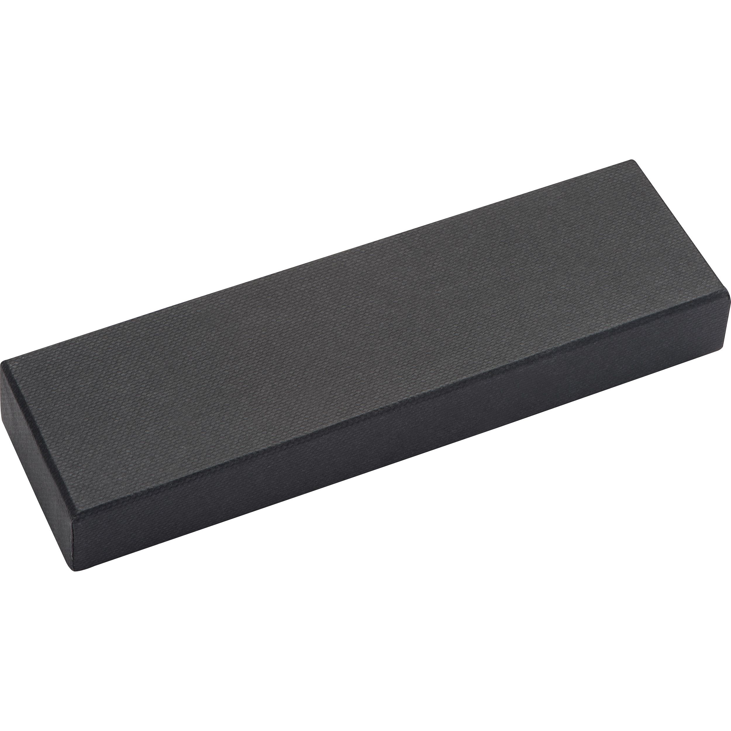 MA10611-03Kugelschreiber aus Metall mit silbernem Oberteil_ schwarz