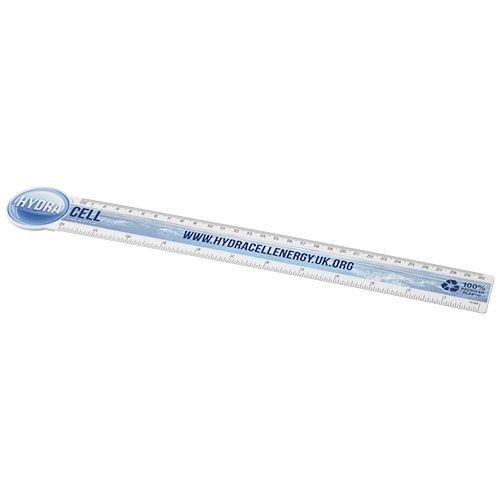 PF210464Tait 30 cm kreisfoermiges Lineal aus Recycling-Kunststoff