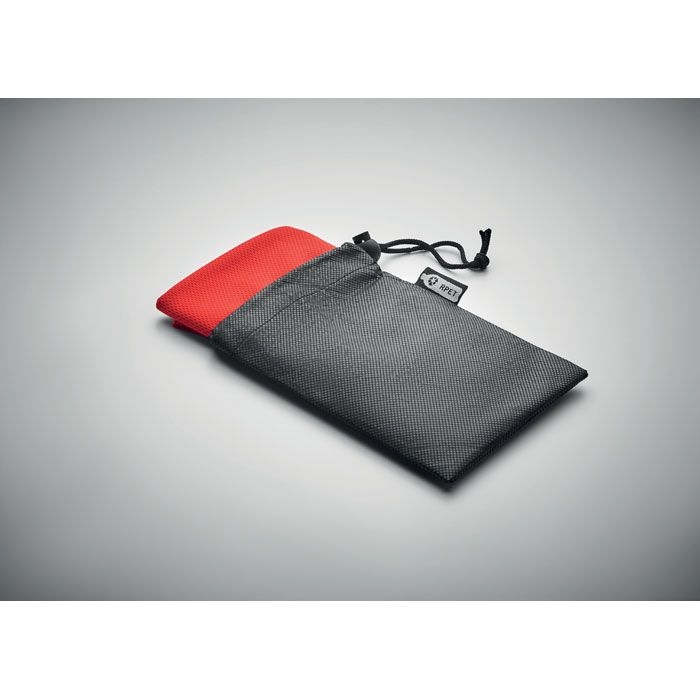 MO9918-05Tuko Rpet RPET Sporthandtuch mit Beutel_ rot
