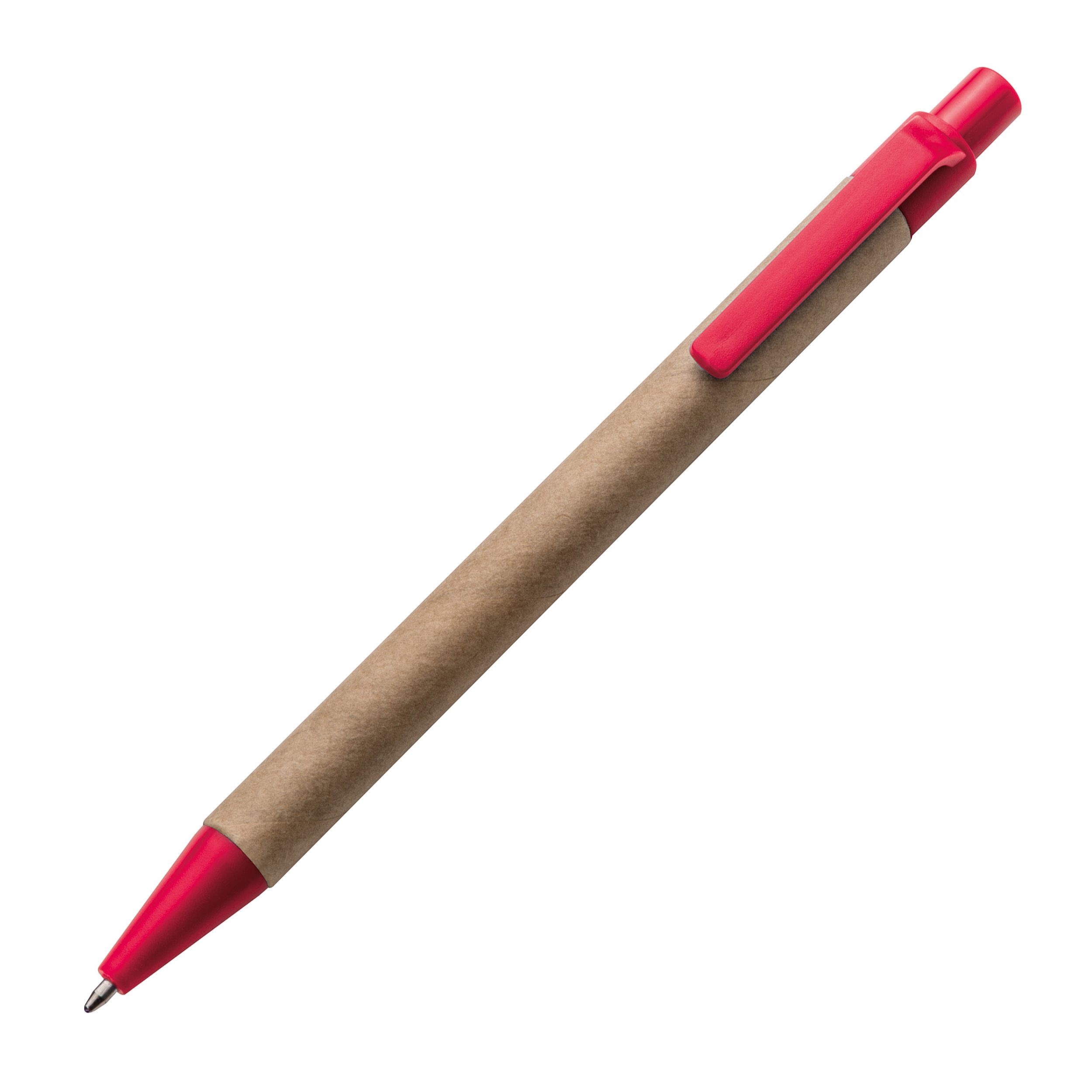 MA10397-05Kugelschreiber aus recyceltem Papier_ rot