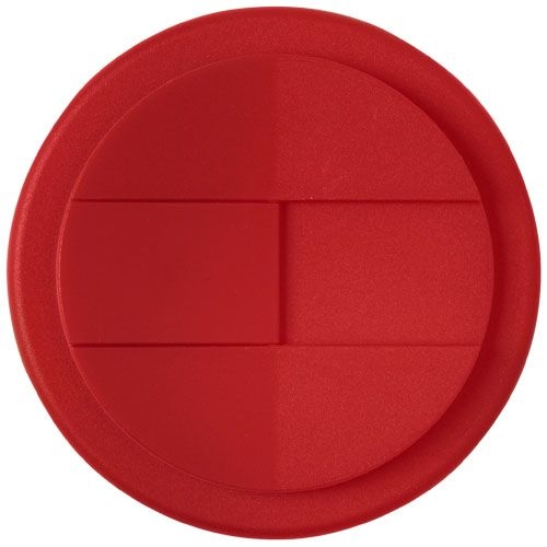 PF210697-3Brite-Americano® 350 ml Isolierbecher mit auslaufsicherem Schraubverschluss_ weiss_rot