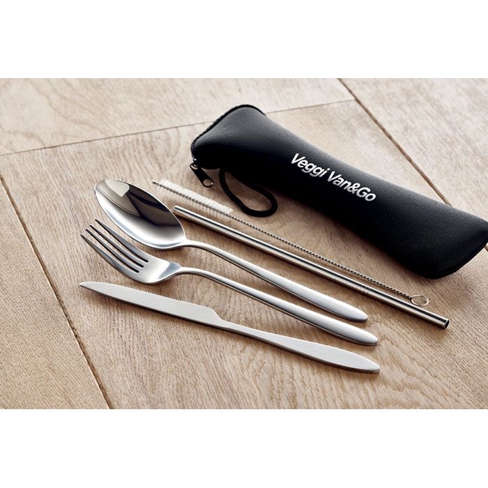 MO6149-035 Service Besteck-Set Edelstahl_ Schwarz