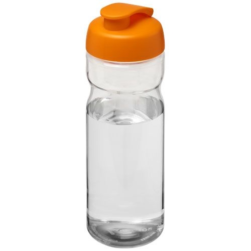 PF210436-11H2O Active® Base Tritan™ 650 ml Sportflasche mit Klappdeckel_ transparent klar_orange PF210436-11H2O Active® Base Tritan™ 650 ml Sportflasche mit Klappdeckel_ transparent klar_orange