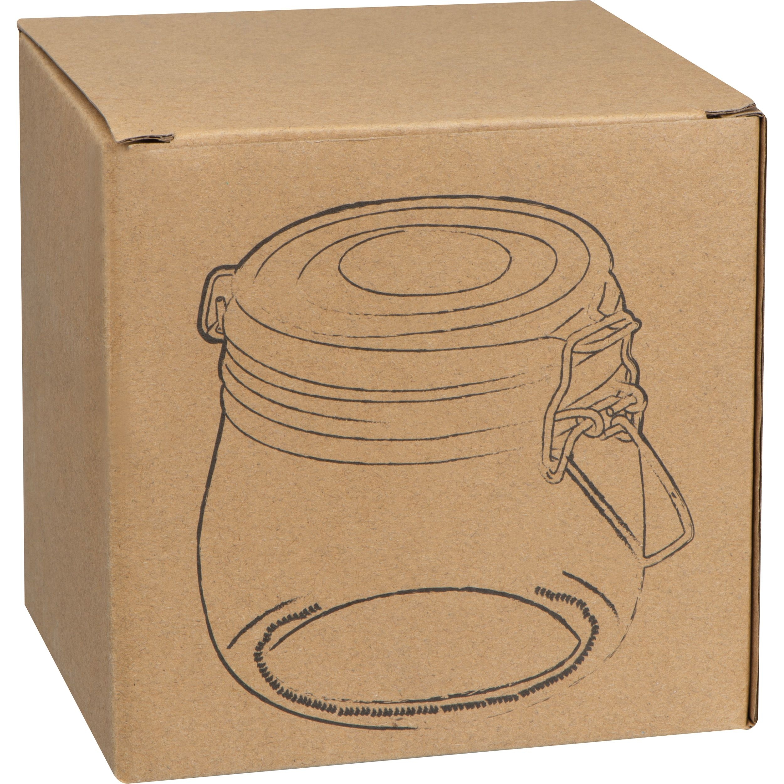 MA82624-66Verschliessbares Aufbewahrungsglas_ 400ml CORDULA_ transparent