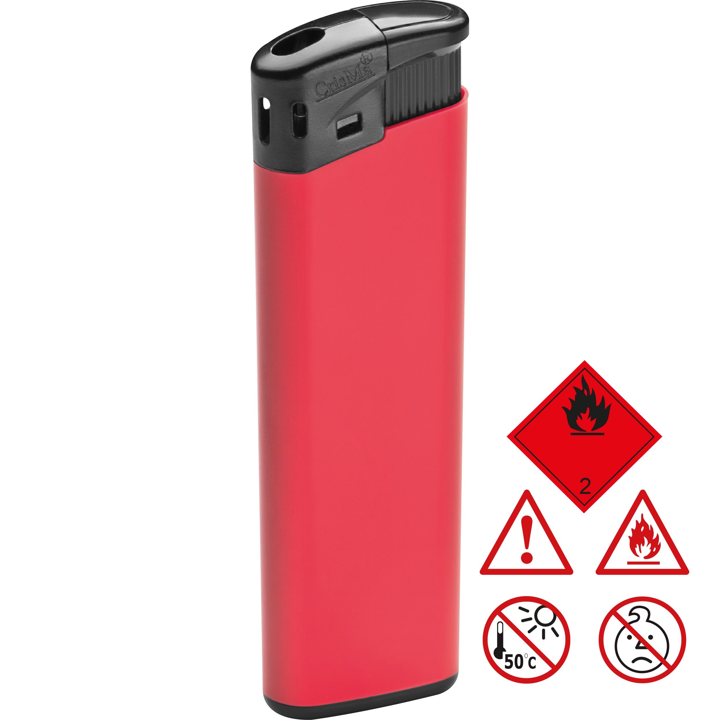 MA90046-05Elektronik Feuerzeug_ rot MA90046-05Elektronik Feuerzeug_ rot