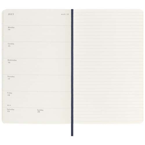 PF107938-2Moleskine Softcover 12 Monate Wochenkalender L_ blau