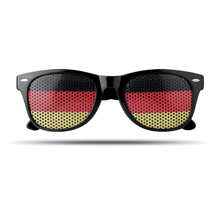 MO9275-08Flag Fun Fan Sonnenbrille_ gelb