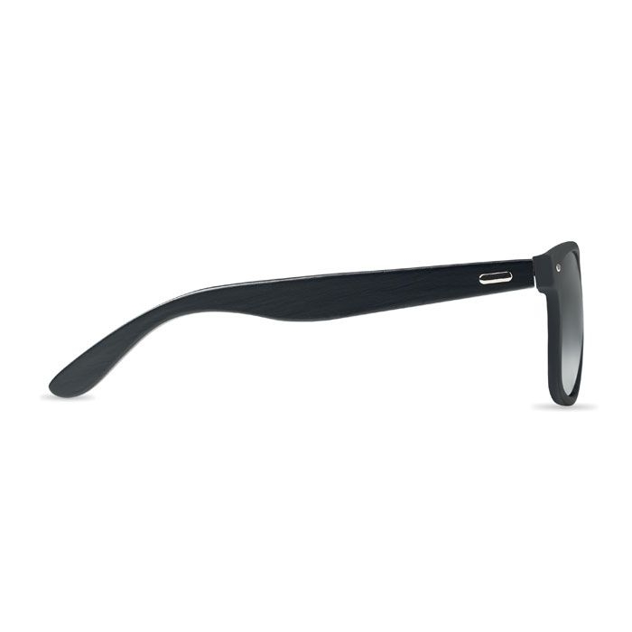 MO6492-17Rhodos Sonnenbrille mit Bambus_ Silber Glaenzend