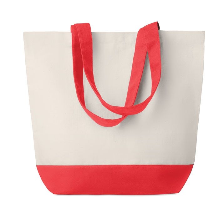 MO9816-05Kleuren Bag Shopping Tasche Canvas_ Rot