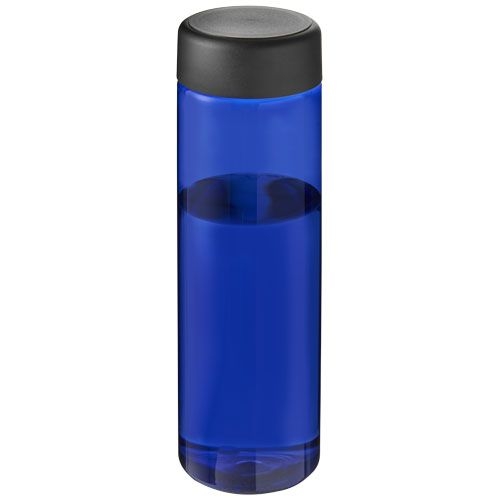 PF210430-14H2O Active® Vibe 850 ml Sportflasche mit Drehdeckel_ blau_schwarz PF210430-14H2O Active® Vibe 850 ml Sportflasche mit Drehdeckel_ blau_schwarz