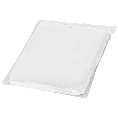 PF100429-4Ziva Einweg Regenponcho mit Huelle_ weiss