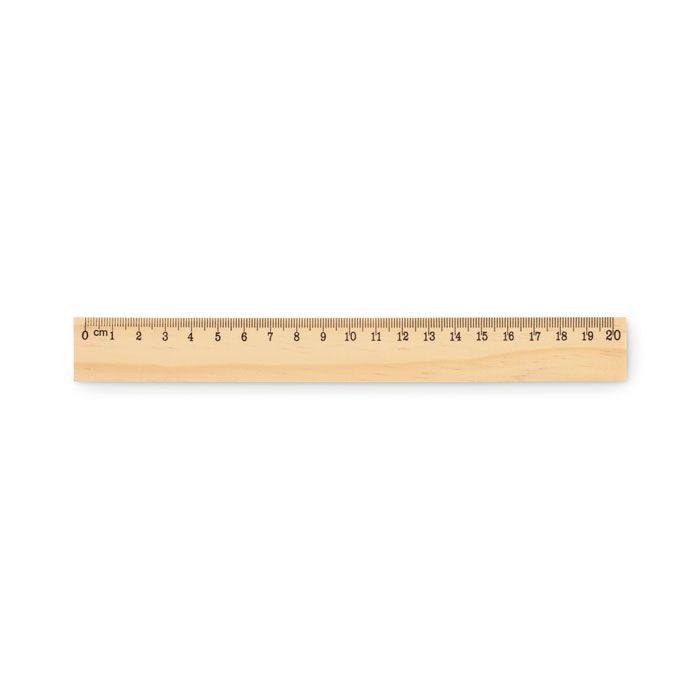 MO2917Ruler20 Holzlineal 20cm